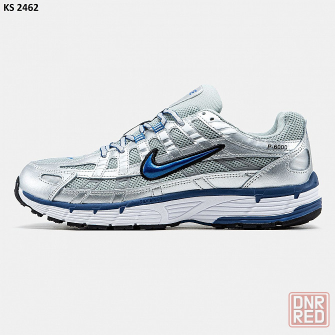 Кроссовки Nike P-6000 Grey Blue (серо-синие) Херсон - изображение 1