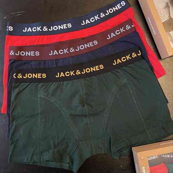 Мужские трусы Jack  Jones 3шт Херсон