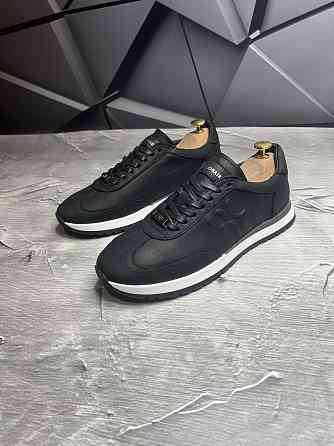 Кожаные кроссовки Billionaire 40-45 black Херсон