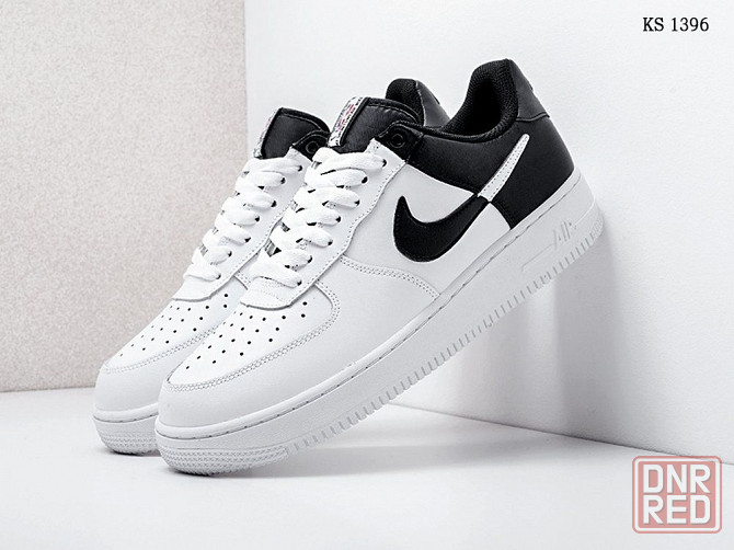 Кроссовки Nike Air Force 1 Low NBA (черно-белые) Херсон - изображение 1