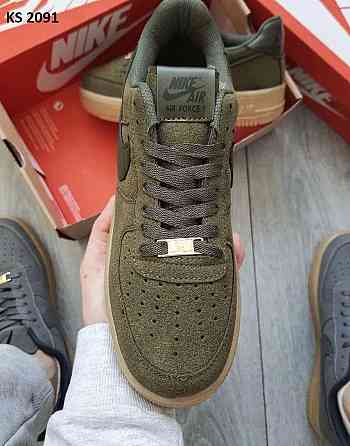 Кроссовки Nike Air Force Low Green Sand (зелені) Херсон