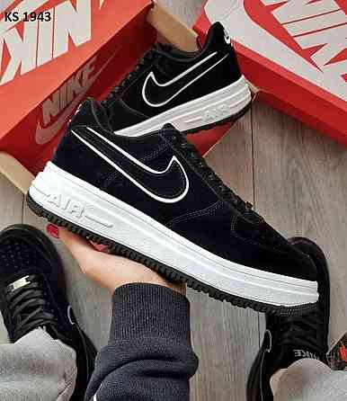 Кроссовки Nike Air Force (чорно/біл) Херсон