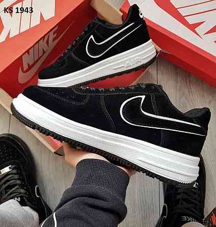 Кроссовки Nike Air Force (чорно/біл) Херсон