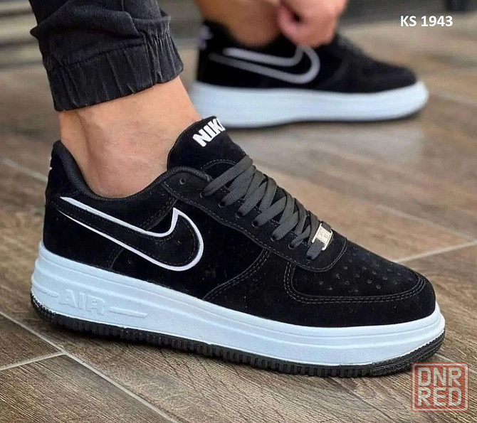 Кроссовки Nike Air Force (чорно/біл) Херсон - изображение 1