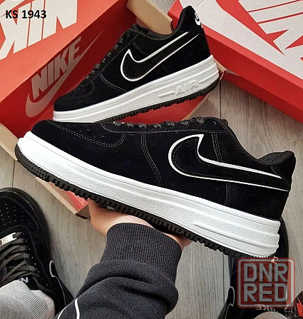 Кроссовки Nike Air Force (чорно/біл) Херсон - изображение 3