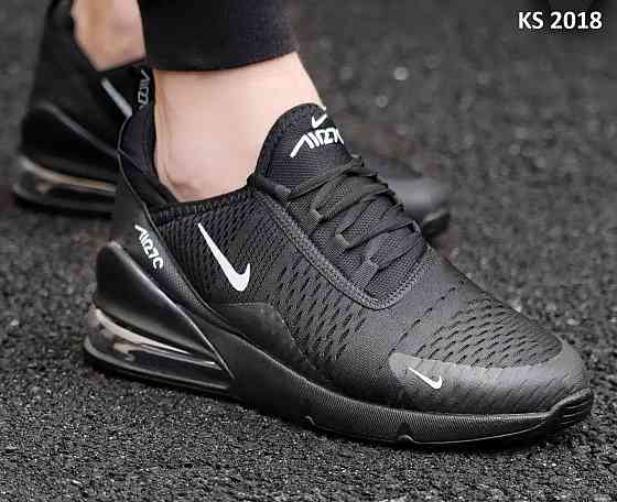 Кроссовки Nike Air Max 270 Black White (чорні) Херсон