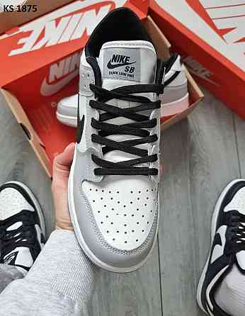 Кроссовки Nike Dunk Low SB Grey (серые) Херсон