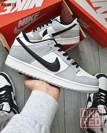 Кроссовки Nike Dunk Low SB Grey (серые) Херсон - изображение 1