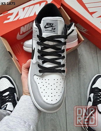 Кроссовки Nike Dunk Low SB Grey (серые) Херсон - изображение 4