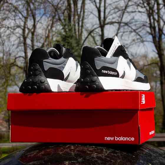 (1722) Мужские Кроссовки New Balance 327 черные с серым (41-46) Херсон