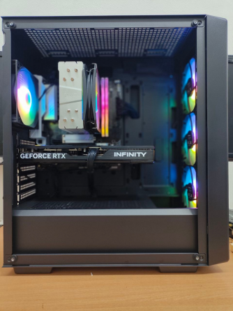 Игровой пк Ryzen 7500F + RTX 5070 Донецк