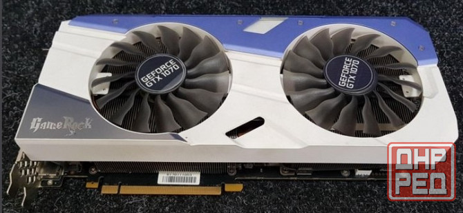 Видеокарта NVIDIA GeForce GTX 1070 (8Gb GDDR5) Palit GameRock Донецк - изображение 1