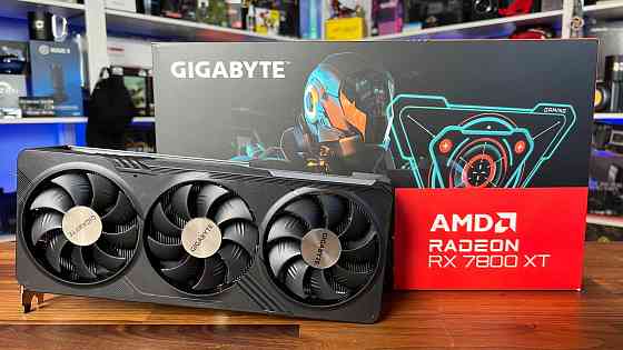Видеокарта AMD Radeon RX 7800 XT 16Gb Gigabyte Gaming OC Донецк