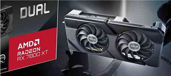 Видеокарта AMD Radeon RX 7800 XT 16Gb ASUS Dual Донецк