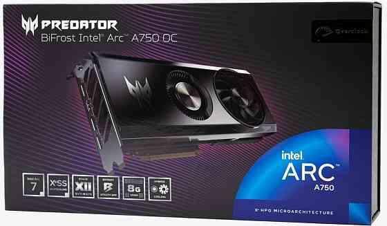 Видеокарта Intel ARC A750 8GB Acer Predator BiFrost Донецк