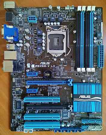 Asus P8Z68-V LX (Intel Z68) Socket 1155 - Возможен обмен на 100шт нерабочей оперативной памяти Донецк