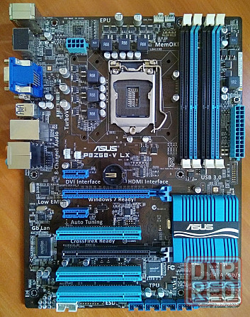 Asus P8Z68-V LX (Intel Z68) Socket 1155 - Возможен обмен на 100шт нерабочей оперативной памяти Донецк - изображение 1