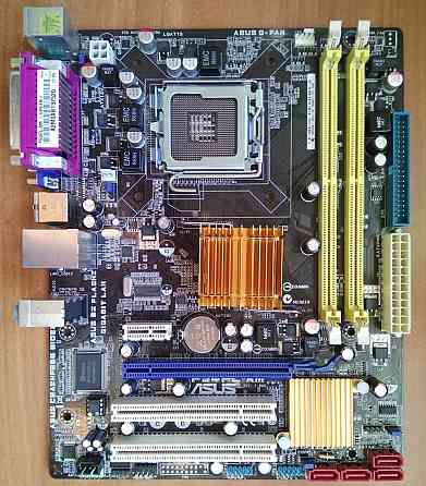 Asus P5QPL-AM (Intel G41) Socket 775 - Возможен обмен на 40шт нерабочей оперативной памяти озу Донецк