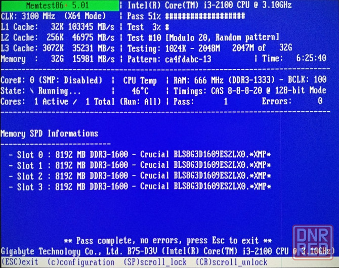 Gigabyte GA-B75-D3V + Core i3-2100 3.1GHz Socket 1155 возможен обмен на 70шт нерабочих озу (память) Донецк - изображение 5