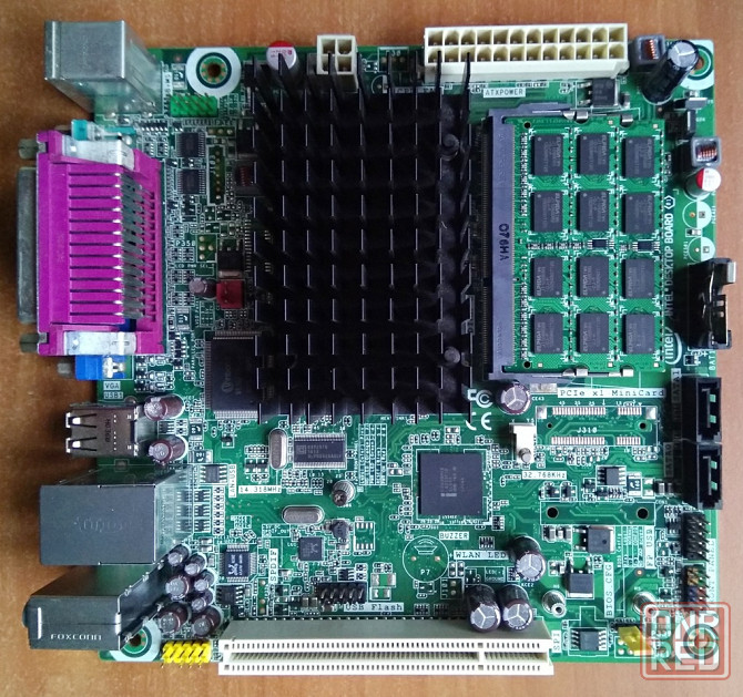Intel D425KT Mini-ITX (2xSATA, VGA) + 2Gb+2gb DDR3 возможен обмен 120 шт любых нерабочих модулей озу Донецк - изображение 1