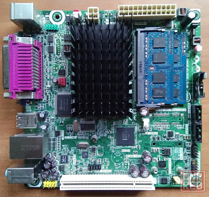 Intel D425KT Mini-ITX (2xSATA, VGA) + 2Gb+1gb DDR3 - Возможен обмен на 70шт нерабочей памяти озу Донецк - изображение 1