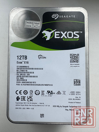 Жесткий диск HDD Exos X16 12T Донецк - изображение 1