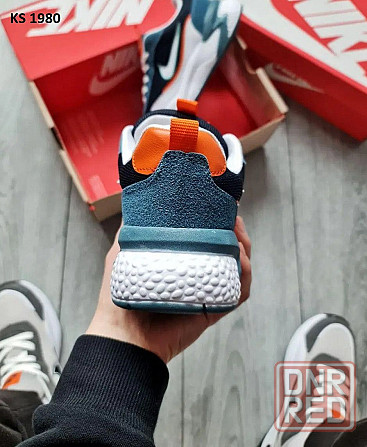 Кроссовки Nike Air (синие/белые), Херсон - изображение 4