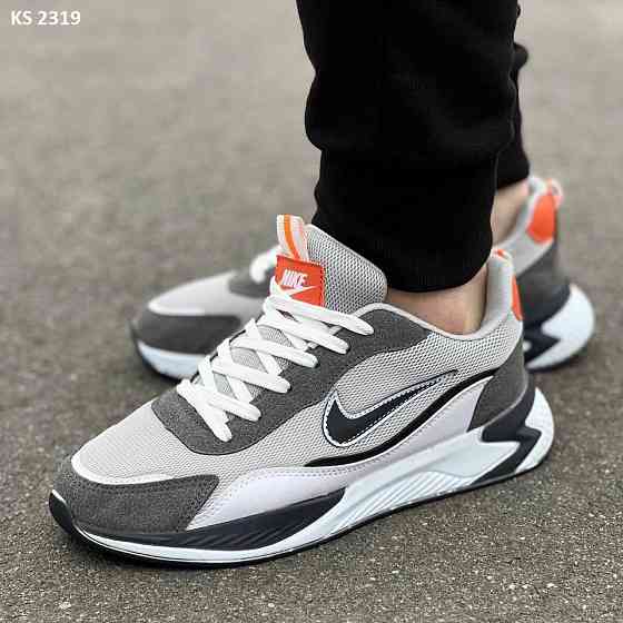 Кроссовки Nike Air Gray Bright (светло-серые) Херсон