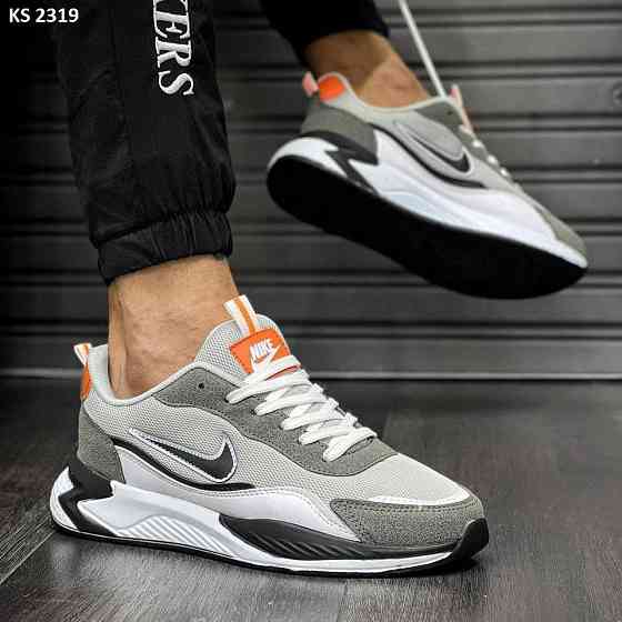 Кроссовки Nike Air Gray Bright (светло-серые) Херсон