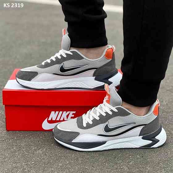 Кроссовки Nike Air Gray Bright (светло-серые) Херсон