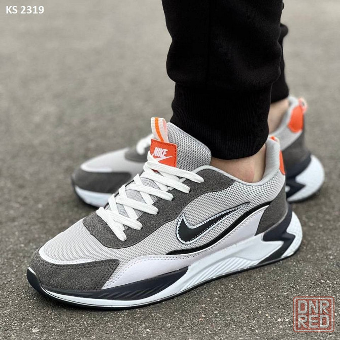 Кроссовки Nike Air Gray Bright (светло-серые) Херсон - изображение 3