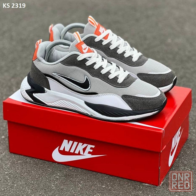 Кроссовки Nike Air Gray Bright (светло-серые) Херсон - изображение 1