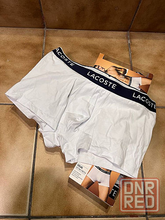 Оригинальное белье трусы боксеры Lacoste new оригинал 3 пары новые m Херсон - изображение 8