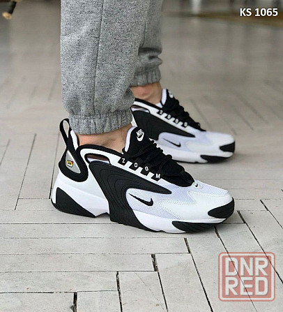 Кроссовки Nike Air Zoom 2K White black (чорно/білі) Запорожье - изображение 3