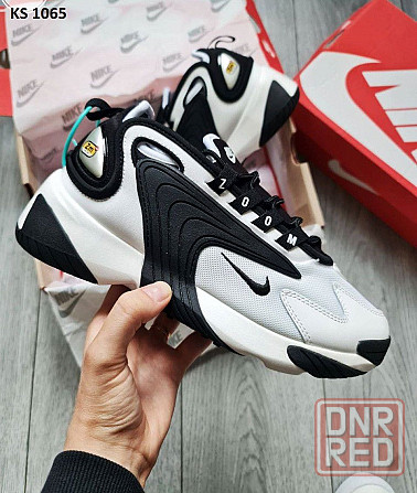 Кроссовки Nike Air Zoom 2K White black (чорно/білі) Запорожье - изображение 1