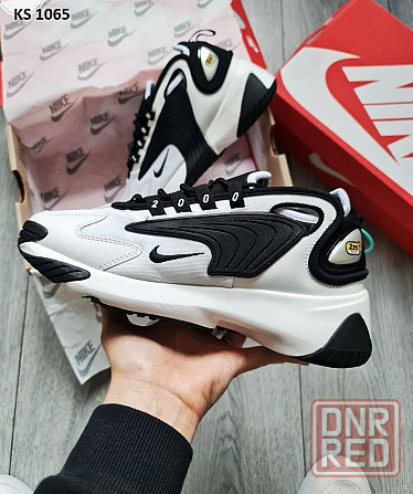 Кроссовки Nike Air Zoom 2K White black (чорно/білі) Запорожье - изображение 2