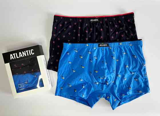 Трусы мужские боксерки atlantic подарочные наборы Херсон