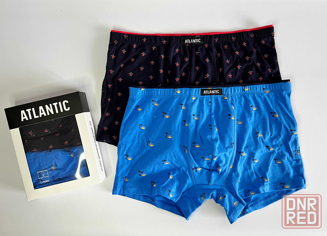 Трусы мужские боксерки atlantic подарочные наборы Херсон - изображение 3