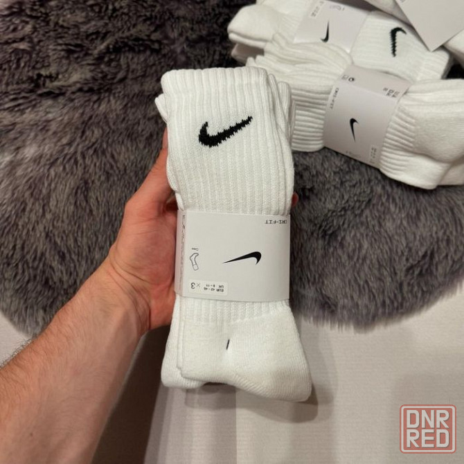 Новая упаковка носков Nike Everyday белые 3 пары Crew Херсон - изображение 1