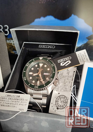 Seiko 5 sports SBSA013 новий оригінал Made in Japan Херсон - изображение 7