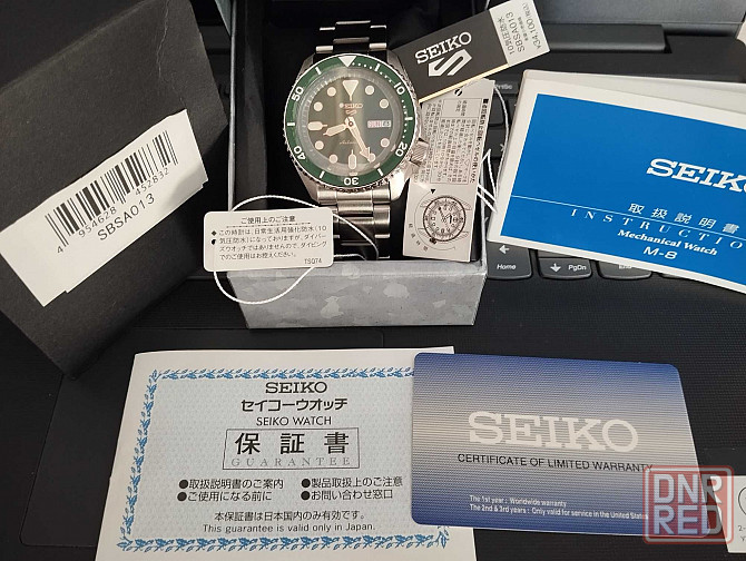 Seiko 5 sports SBSA013 новий оригінал Made in Japan Херсон - изображение 6