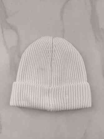 Шапка AMI Alexandre Mattiussi Ami de Coeur Patch Beanie White Херсон
