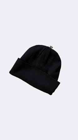 Зимняя шапка calvin klein (ck 2in1 reverse logo beanie hat) с америки Херсон