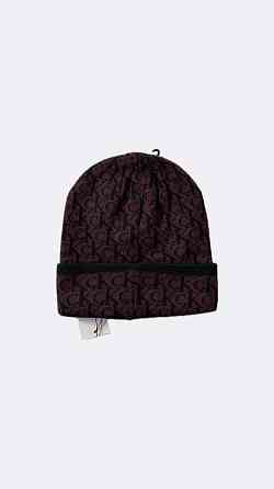 Зимняя шапка calvin klein (ck 2in1 reverse logo beanie hat) с америки Херсон
