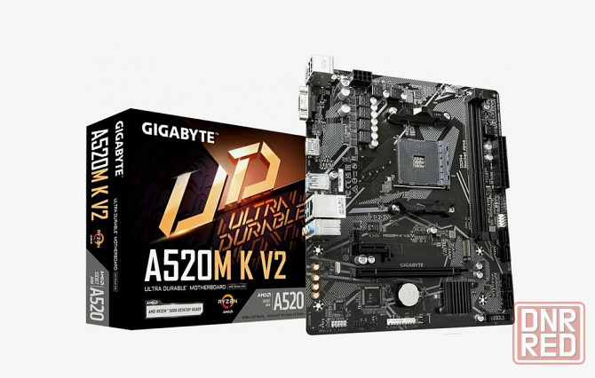 Материнская плата Gigabyte A520M K V2 Донецк - изображение 1