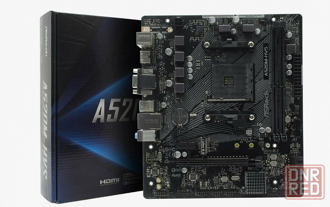 Материнская плата ASRock A520M-HVS Донецк - изображение 1