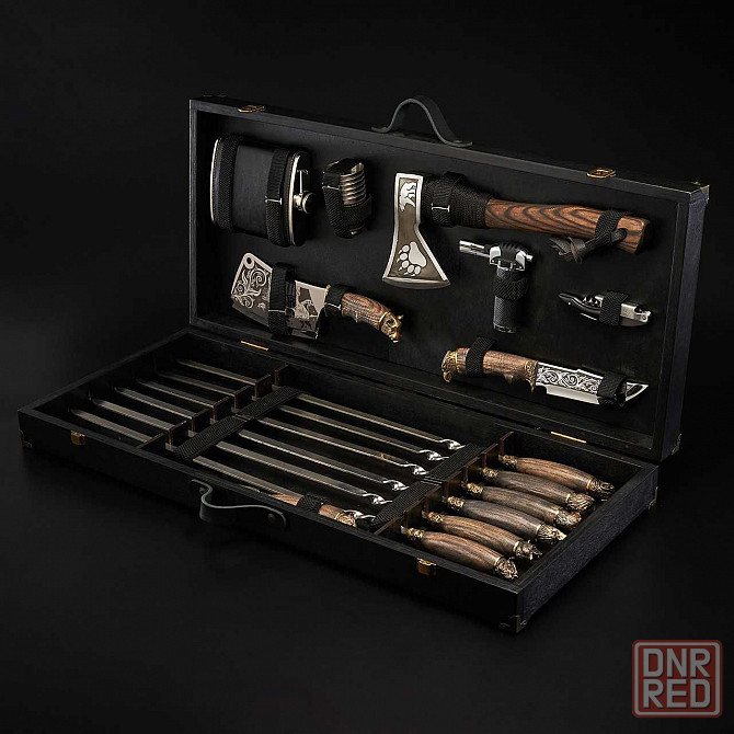 Шашлычный набор, набор шампуров, подарок мужчине, шефу Grills G23 Херсон - изображение 1