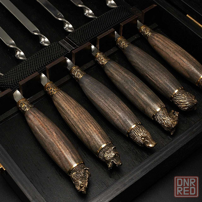 Шашлычный набор, набор шампуров, подарок мужчине, шефу Grills G23 Херсон - изображение 5