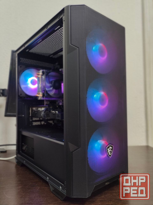 Игровой пк i3 10105F + RX 5500 XT 8GB Донецк - изображение 1