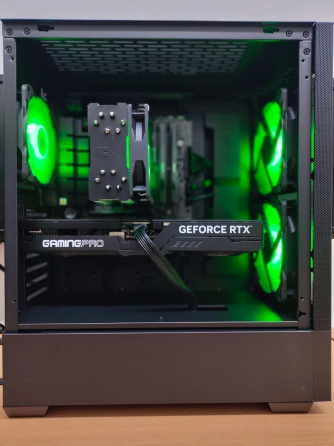 Игровой пк Ryzen 7500F + RTX 5070 Ti Донецк